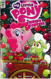 MLP Friends Forever comic #27 cover by Tony Fleecs