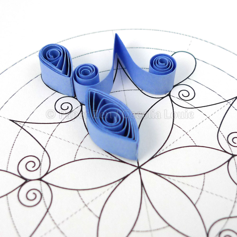 Stencil Printable Quilling Templates