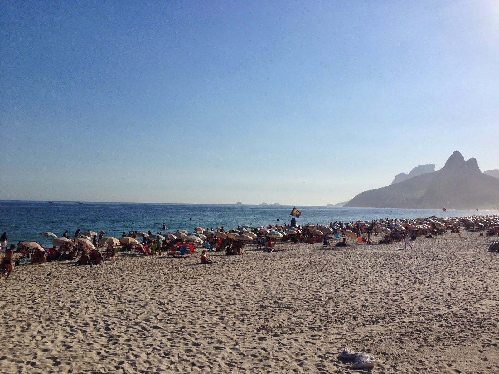 Praia de Ipanema, Rio de Janeiro, março 2014