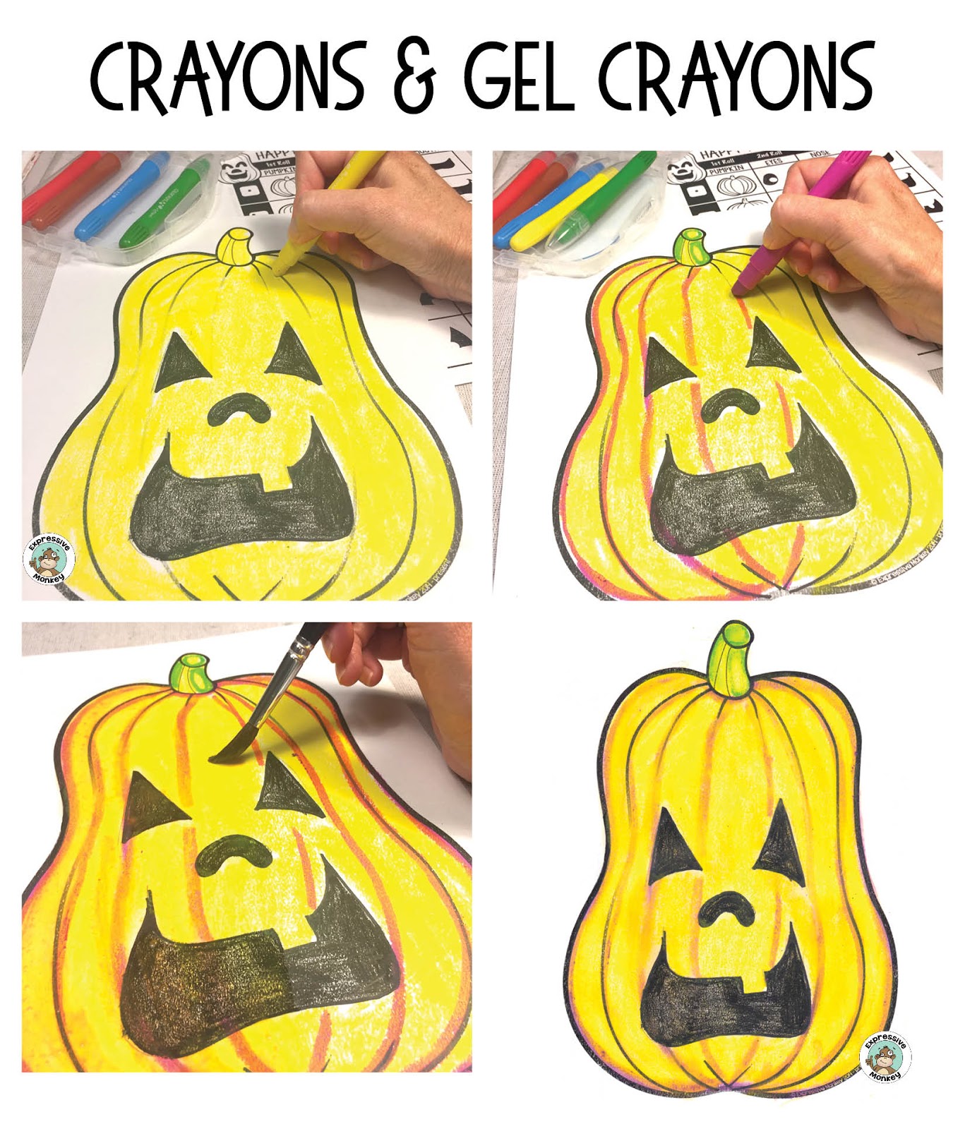 Expressive Monkey: More Fun Than Carving a Pumpkin!