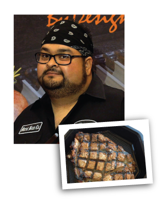 Ernest Servantes, 2012 Food Network Chopped Grill Masters Champion
