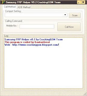 Samsung frp helper v0.2 by crackinggsm team