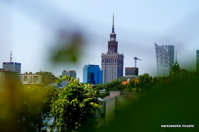 panorama Warszawy punkt widokowy Warszawa Powiśle Biblioteka Uniwersytecka Dobra ogrody na dachu Irena Bajerska teren zielony
