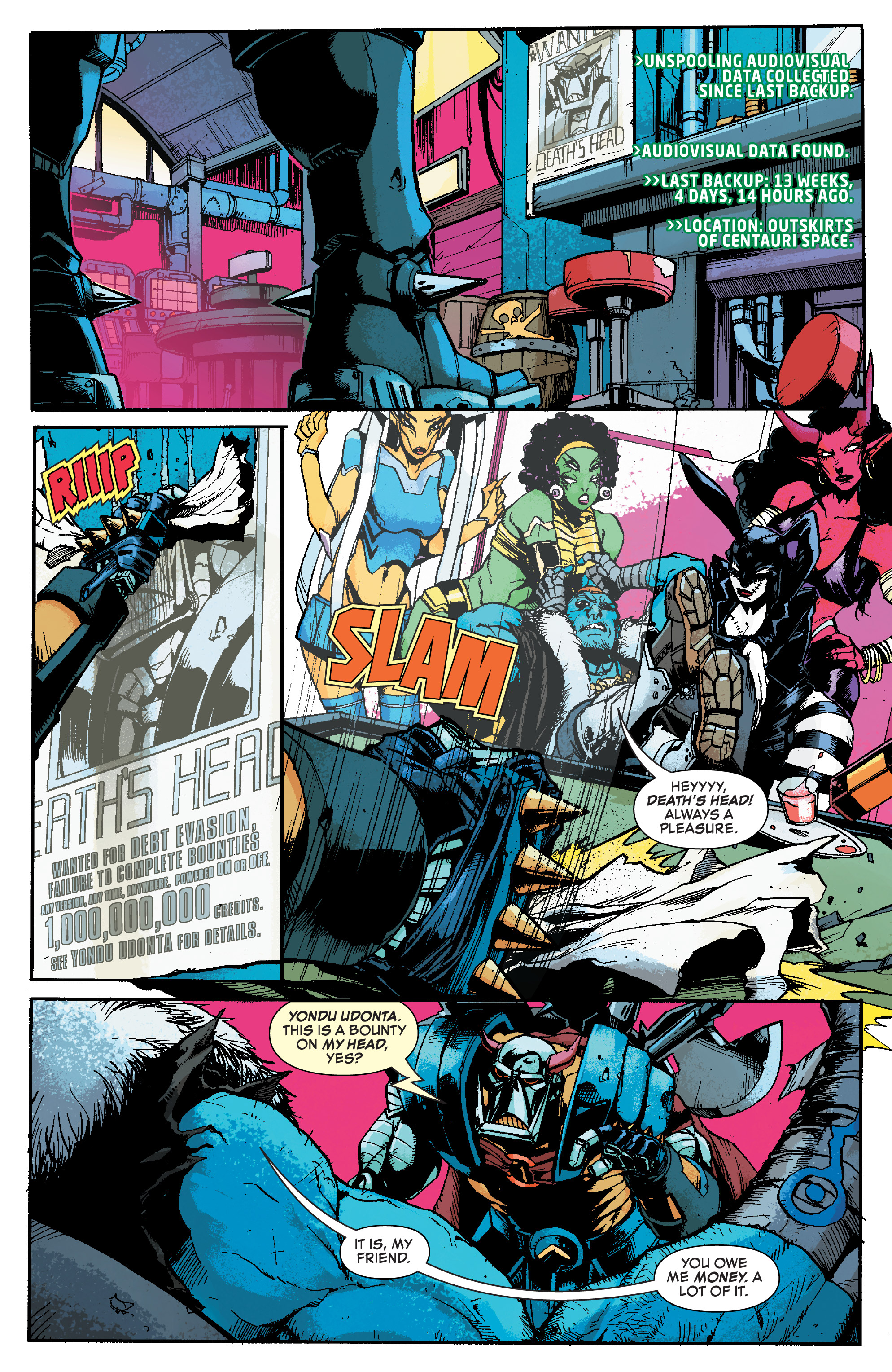 Read online Death's Head (2019) comic -  Issue #1 - 4