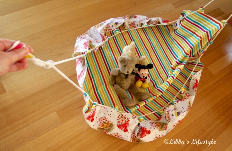 Toy sack, play mat combo Choosing the best tutorial and why I made