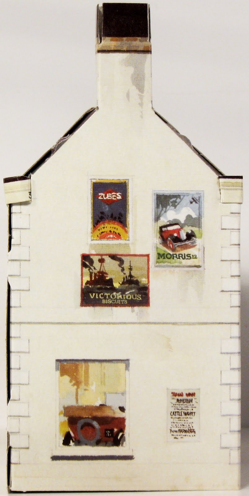 Toys and Stuff Kellogg's UK Paper Village Gas Station