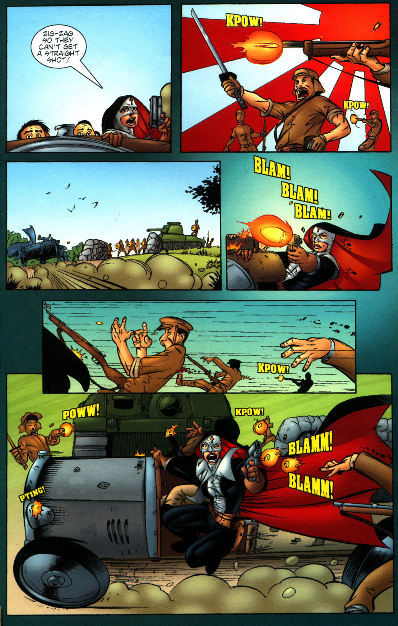 Read online Crimson Nun comic -  Issue #2 - 11