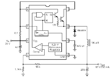3V to 40 Volt DC Converter Circuit - Electronic Circuit