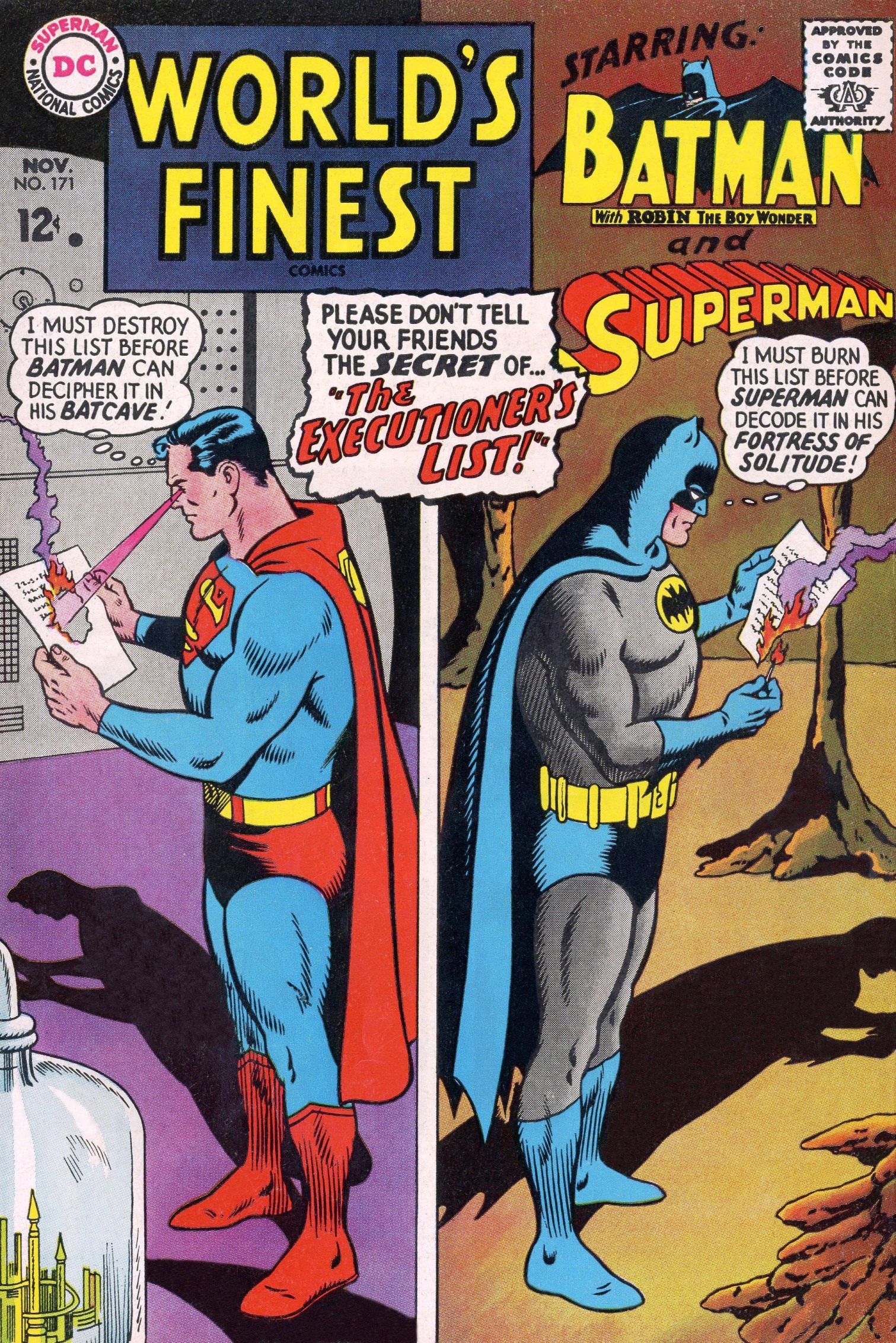 Read online World's Finest Comics comic -  Issue #171 - 1