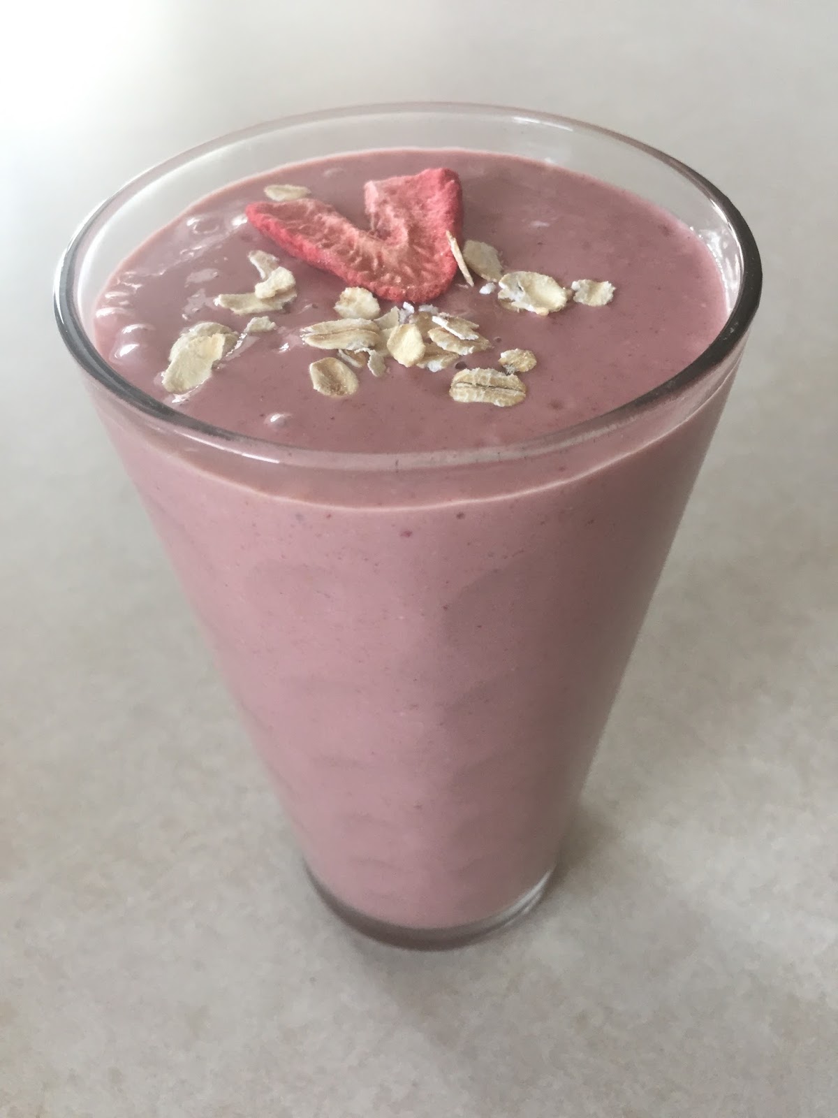 menu managed Oatmeal Smoothie