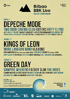 cartel del Bilbao BBK Live Festival