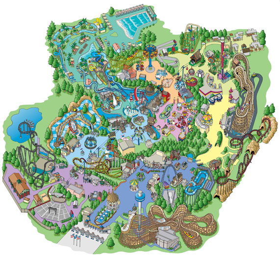 California 39 s Great America Intel - Cagreatamerica2013map 