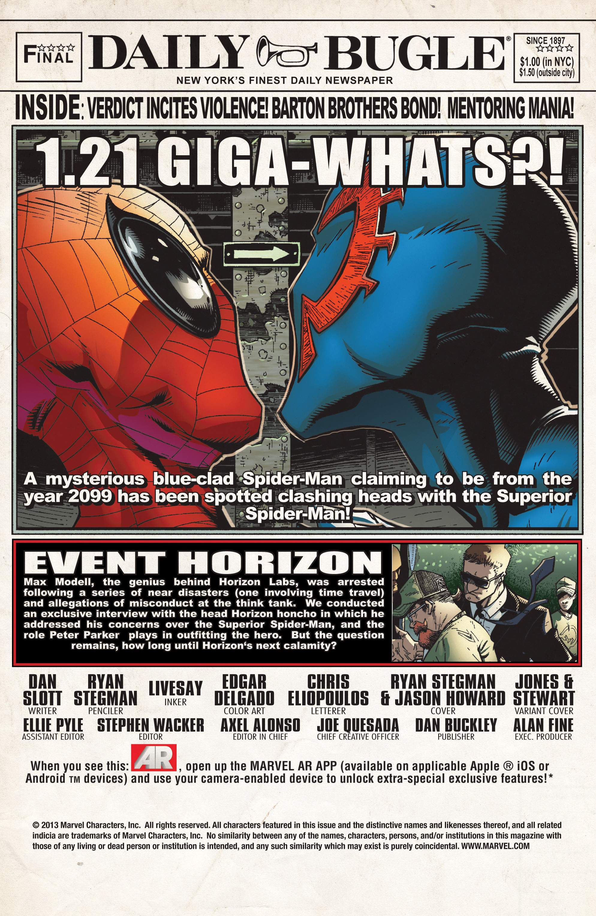 Read online Superior Spider-Man comic -  Issue #19 - 2
