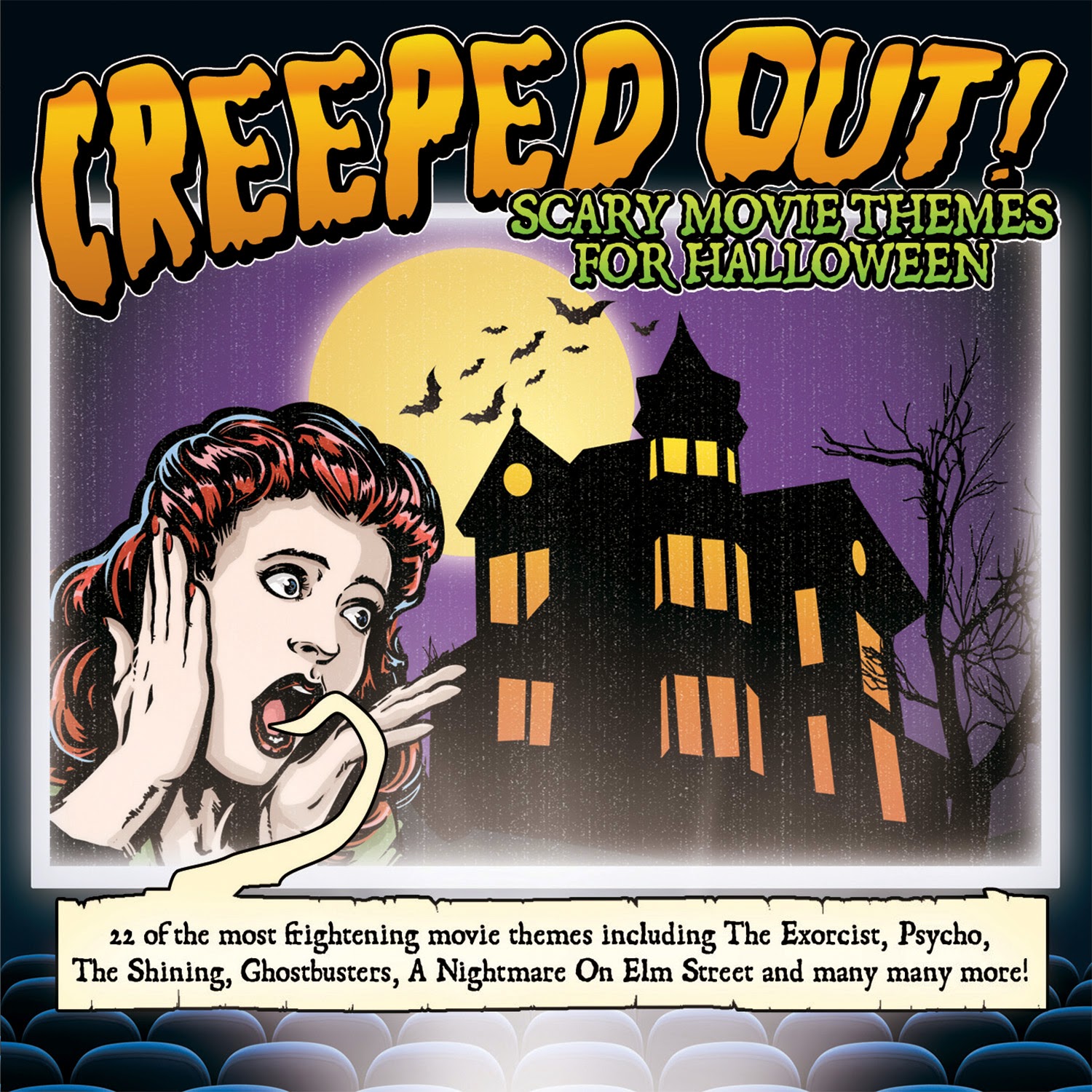 Delta Digital Media: Creeped Out! Scary Movie Themes For Halloween