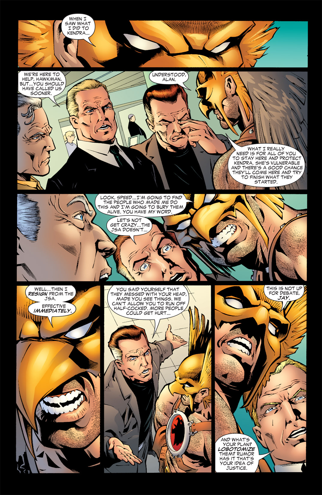 Hawkman (2002) Issue #40 #40 - English 9
