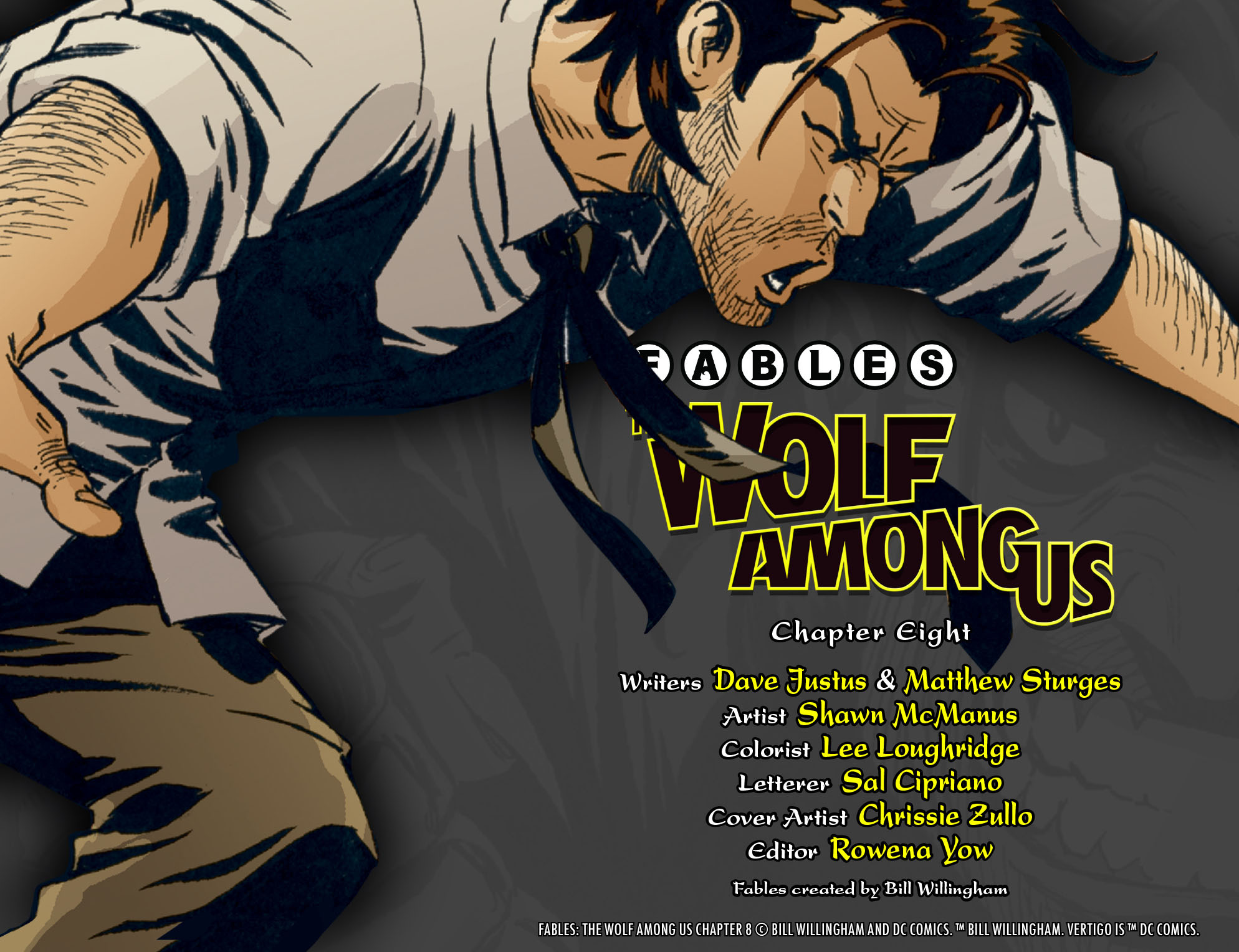 Read online Fables: The Wolf Among Us (2014) comic -  Issue #8 - 2