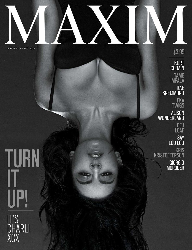 Charli XCX is sensual and seductive for Maxim's May 2015 issue