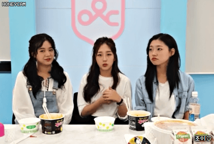 아이돌학교 결방대신 페이스북 생방송 몇몇 조합 움짤들.gif | 인스티즈