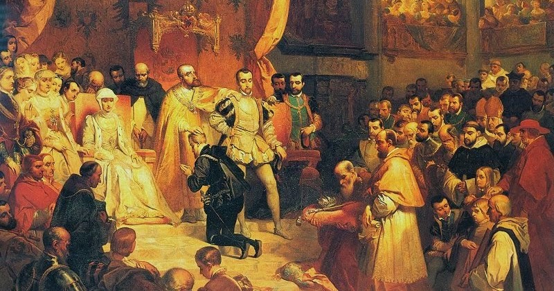 DIARIO DE A BORDO: LA DRAMÁTICA ABDICACIÓN DE CARLOS V EN BRUSELAS. Legado.