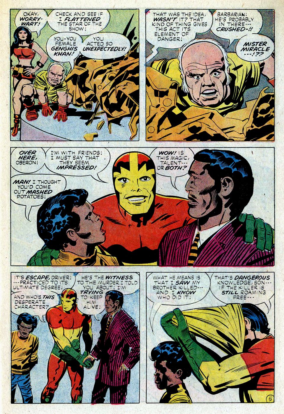 Read online Mister Miracle (1971) comic -  Issue #15 - 6