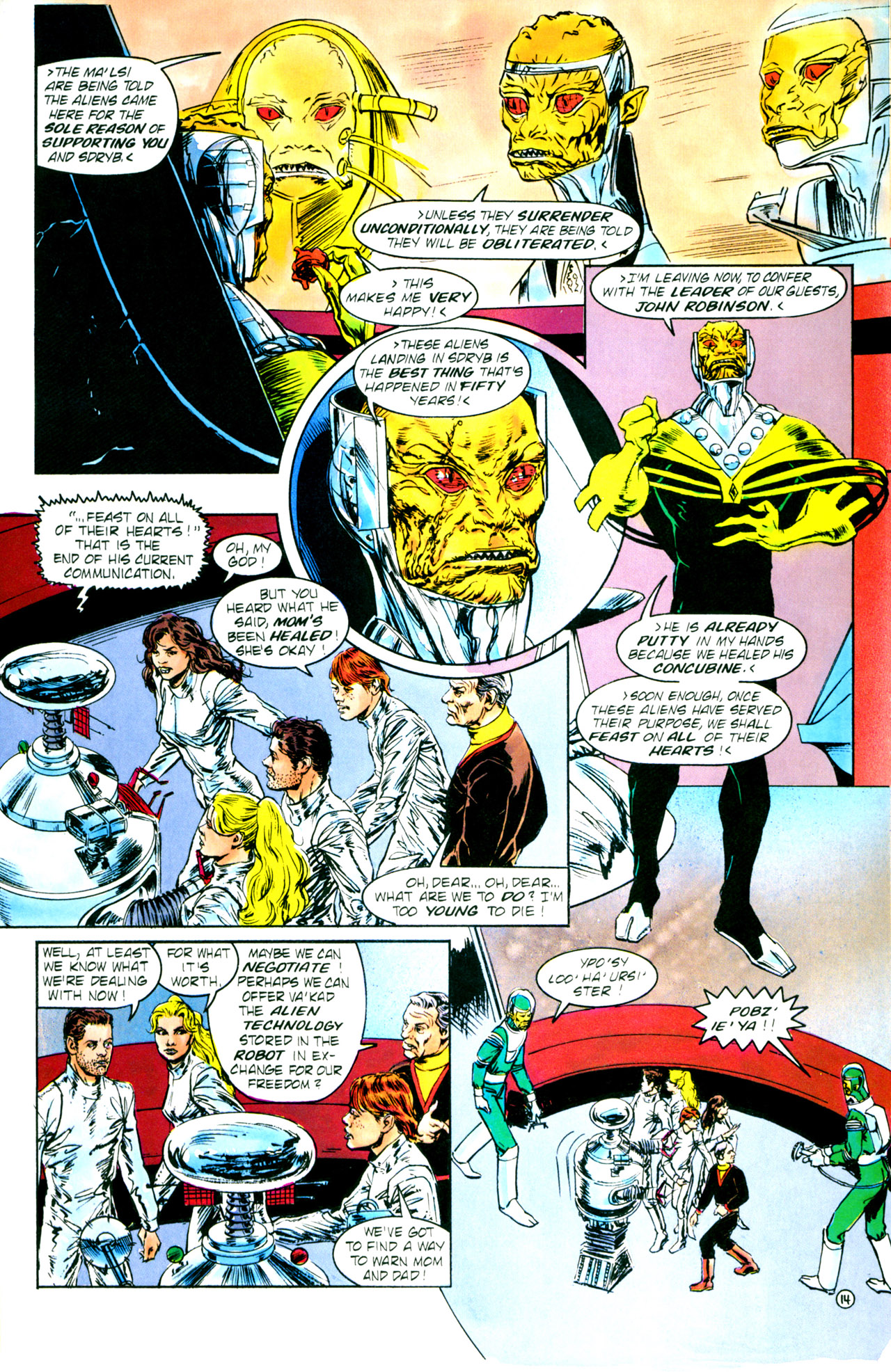 Read online Lost in Space (1991) comic -  Issue #4 - 21