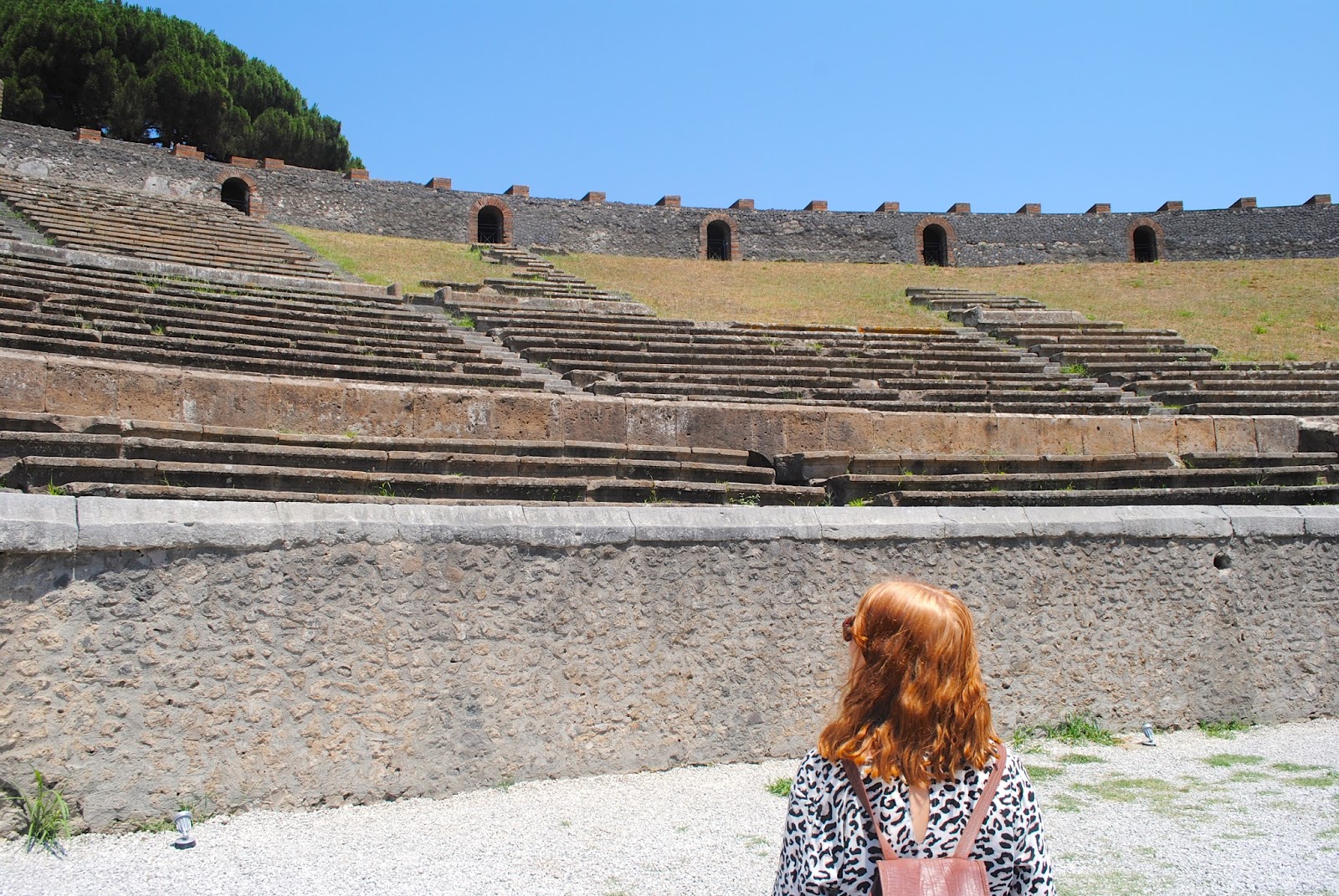 Amphitheater in Pompei Italy