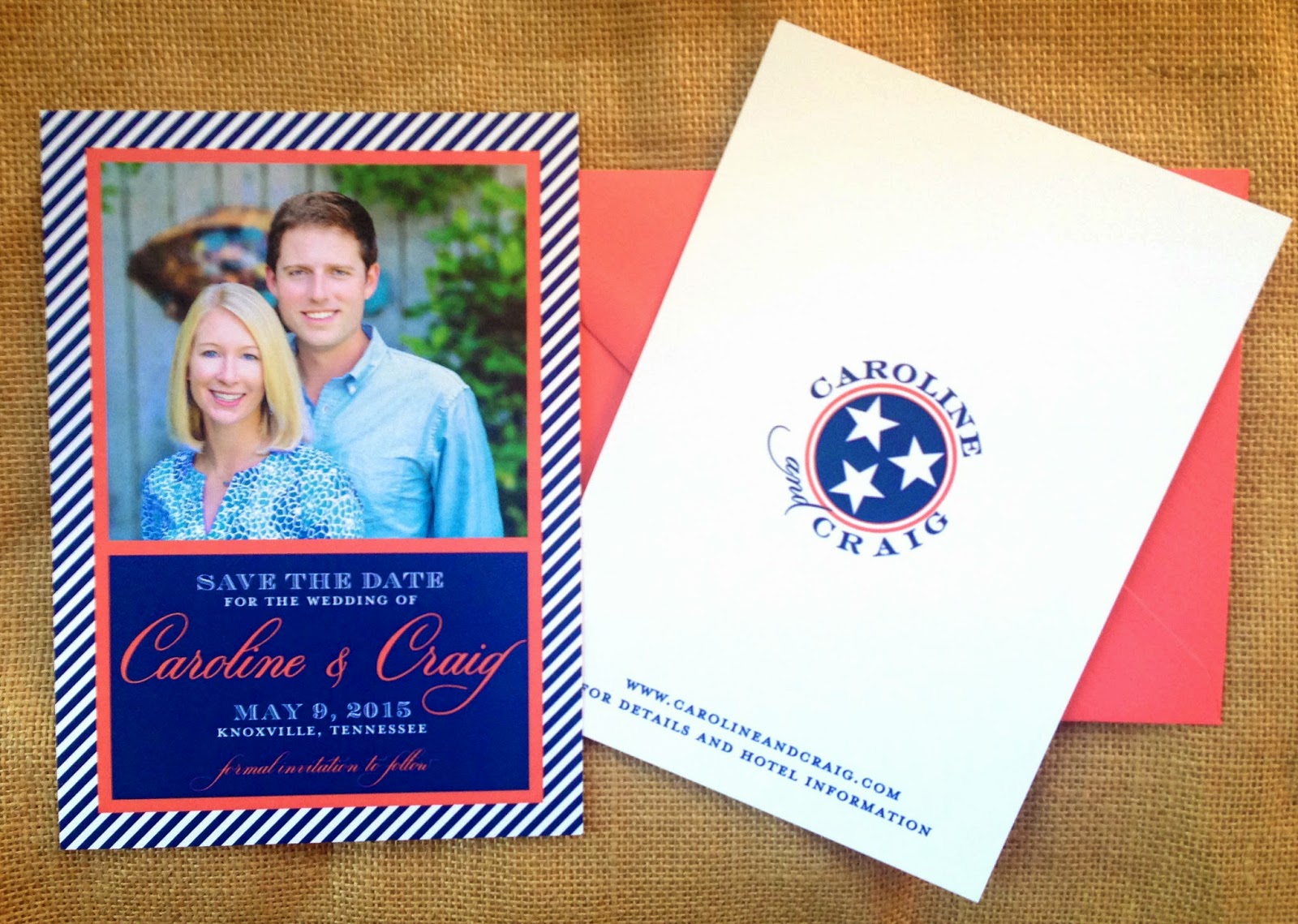 Southern Wedding Save the Date