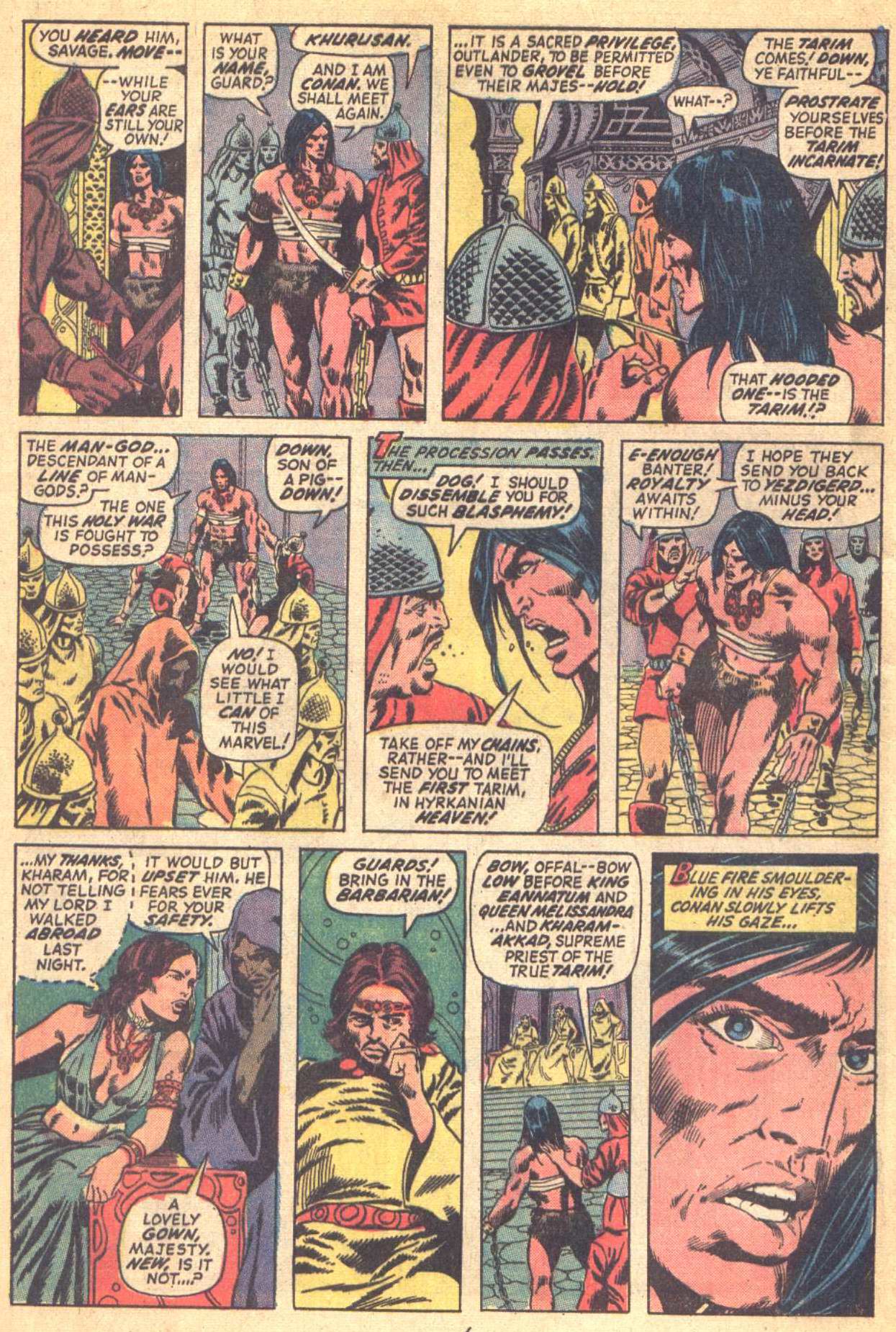 Read online Conan the Barbarian (1970) comic -  Issue #21 - 6
