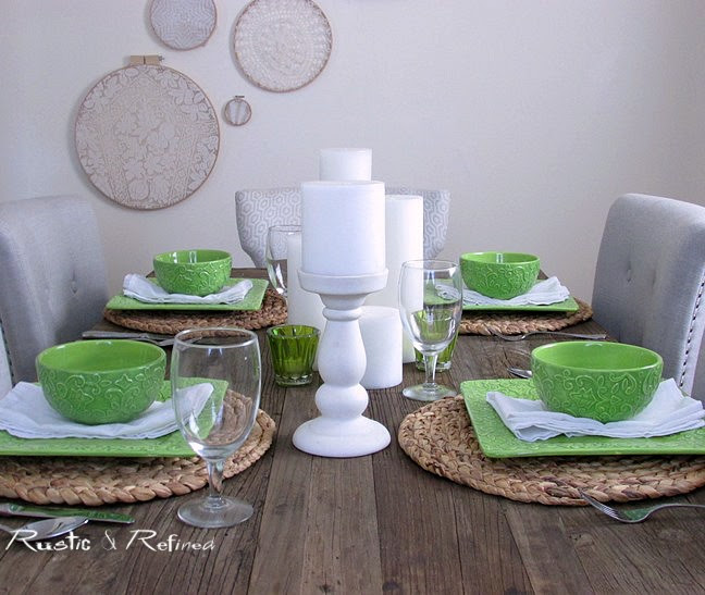 Table setting ideas for summer