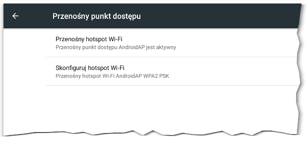 Konfiguracja hostpotu Wi-Fi w Minix Neo U1