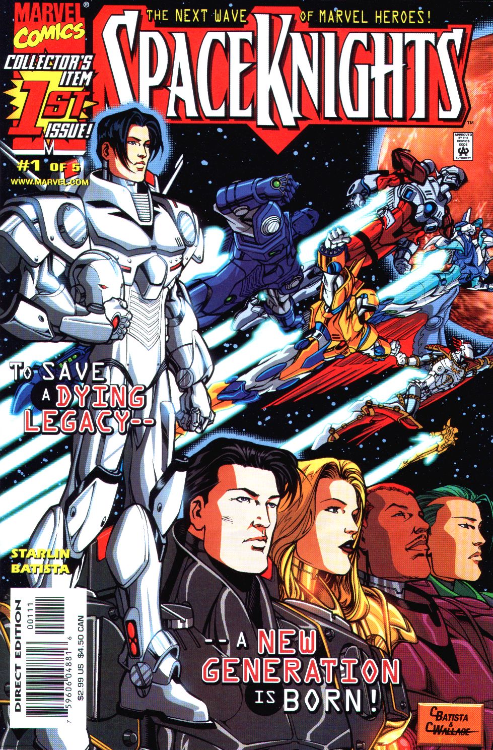 Read online Spaceknights (2000) comic -  Issue #1 - 1