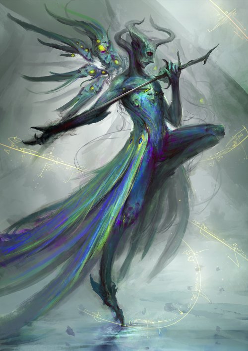 Mais algumas incríveis ilustrações de fantasia de Daniel Kamarudin a.k.a. theDURRRRIAN Daniel Kamarudin theDURRRRIAN deviantart ilustrações fantasia games