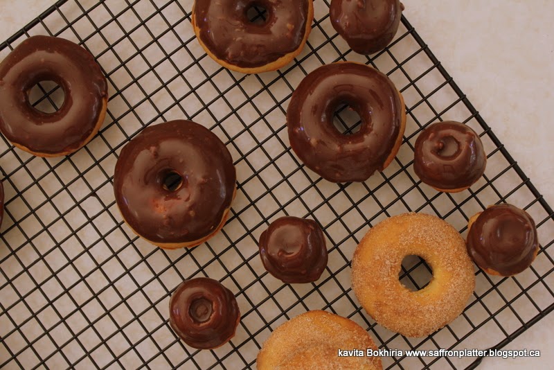 EarthyFlavors Baked Cake Doughnuts Eggless