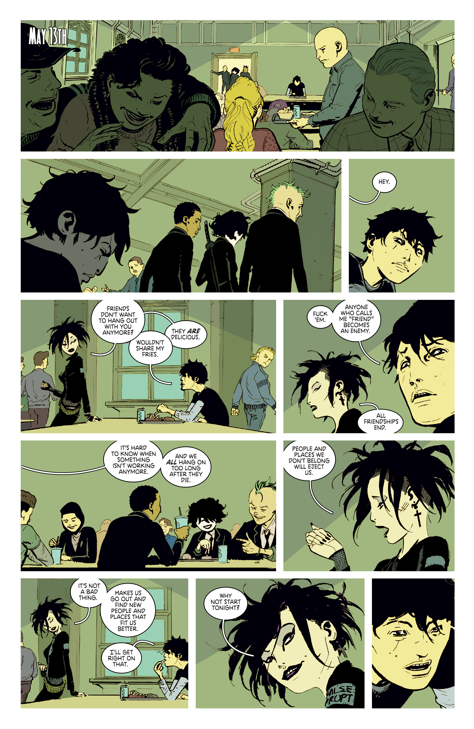 Read online Deadly Class comic -  Issue #14 - 16