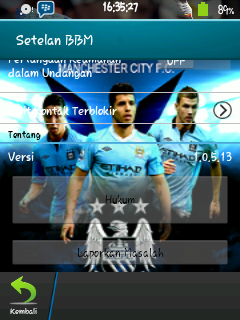 BBM Manchester City for Gb