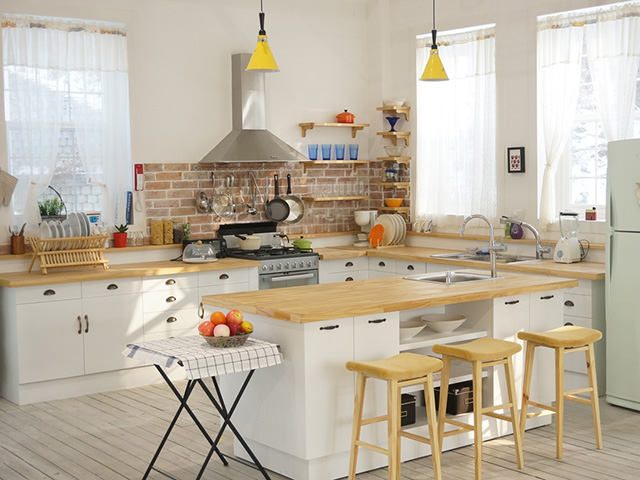 10 mẫu thiết kế phòng bếp 16m2 bạn không nên bỏ qua - Tủ bếp thông ...