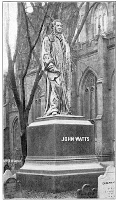 Daytonian in Manhattan: The John Watts Jr. Memorial - Trinity Churchyard
