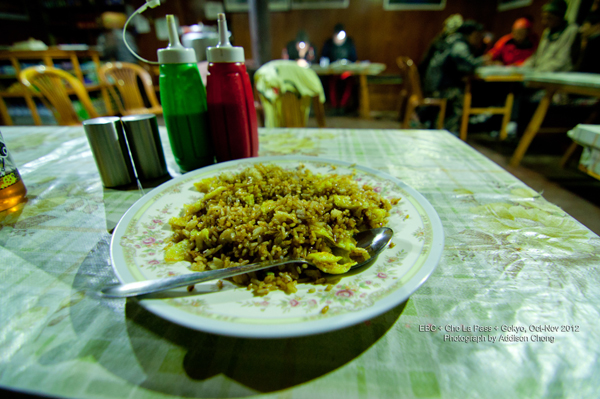 Friend Rice in Dzongla