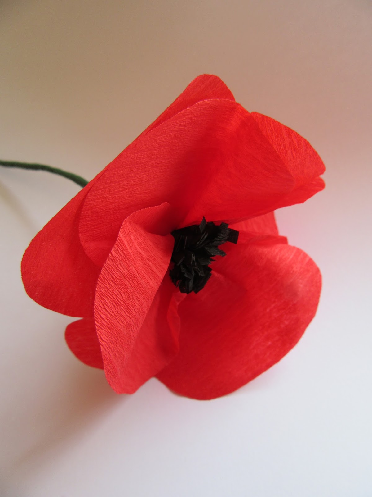 DIY: Mohnblumen aus Papier | ars vera(e) - DIY-Blog für kreative