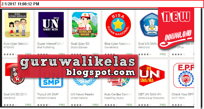 Download Aplikasi Latihan Simulasi UNBK SMP/SMA/SMK Tahun
