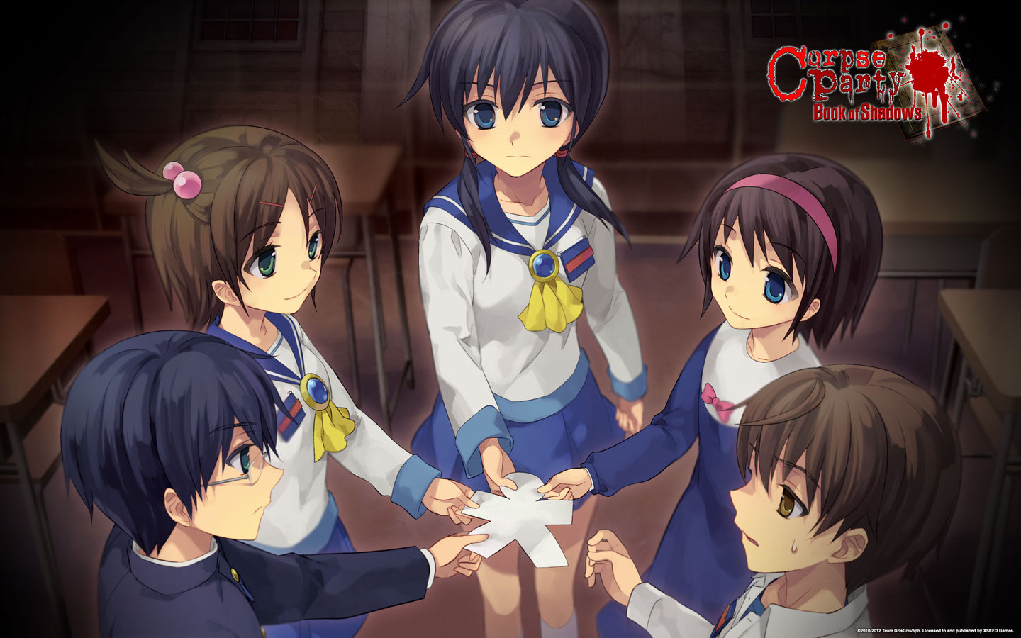 Título Corpse Party Tortured Souls Bougyakusareta Tamashii no Jukyou Título Corpse Party Tortured Souls Bougyakusareta Tamashii no Jukyou
