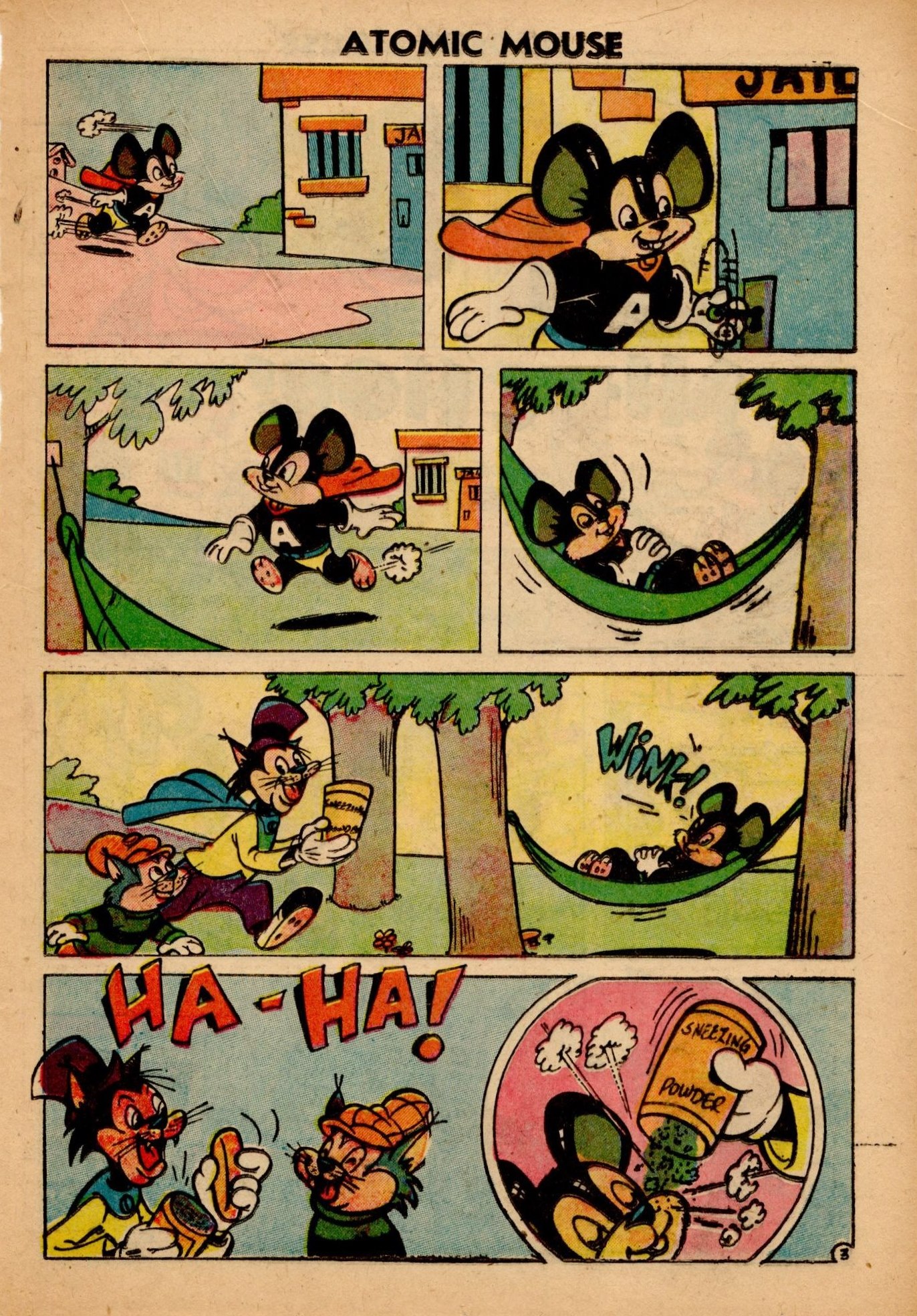 Read online Atomic Mouse comic -  Issue #20 - 21