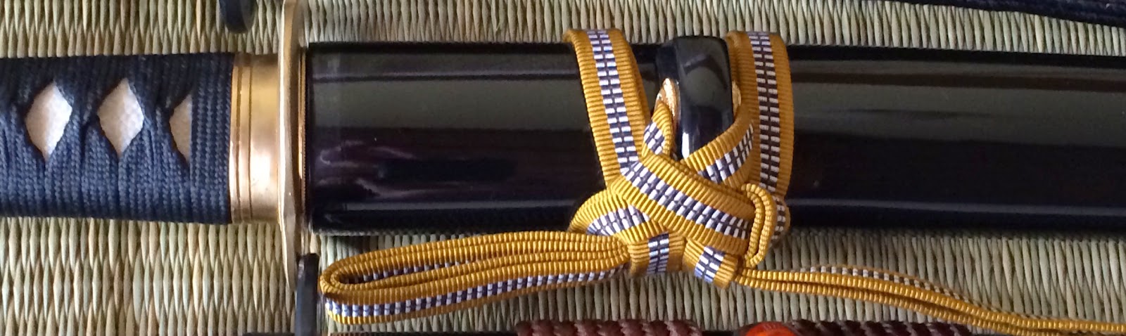 Sageo Knots for Nihontos.: Cho musubime aka......butterfly knot.