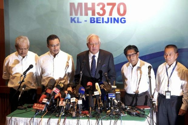 Sidang Media Operasi MH370 Fasa Dua Najib Tun Razak 