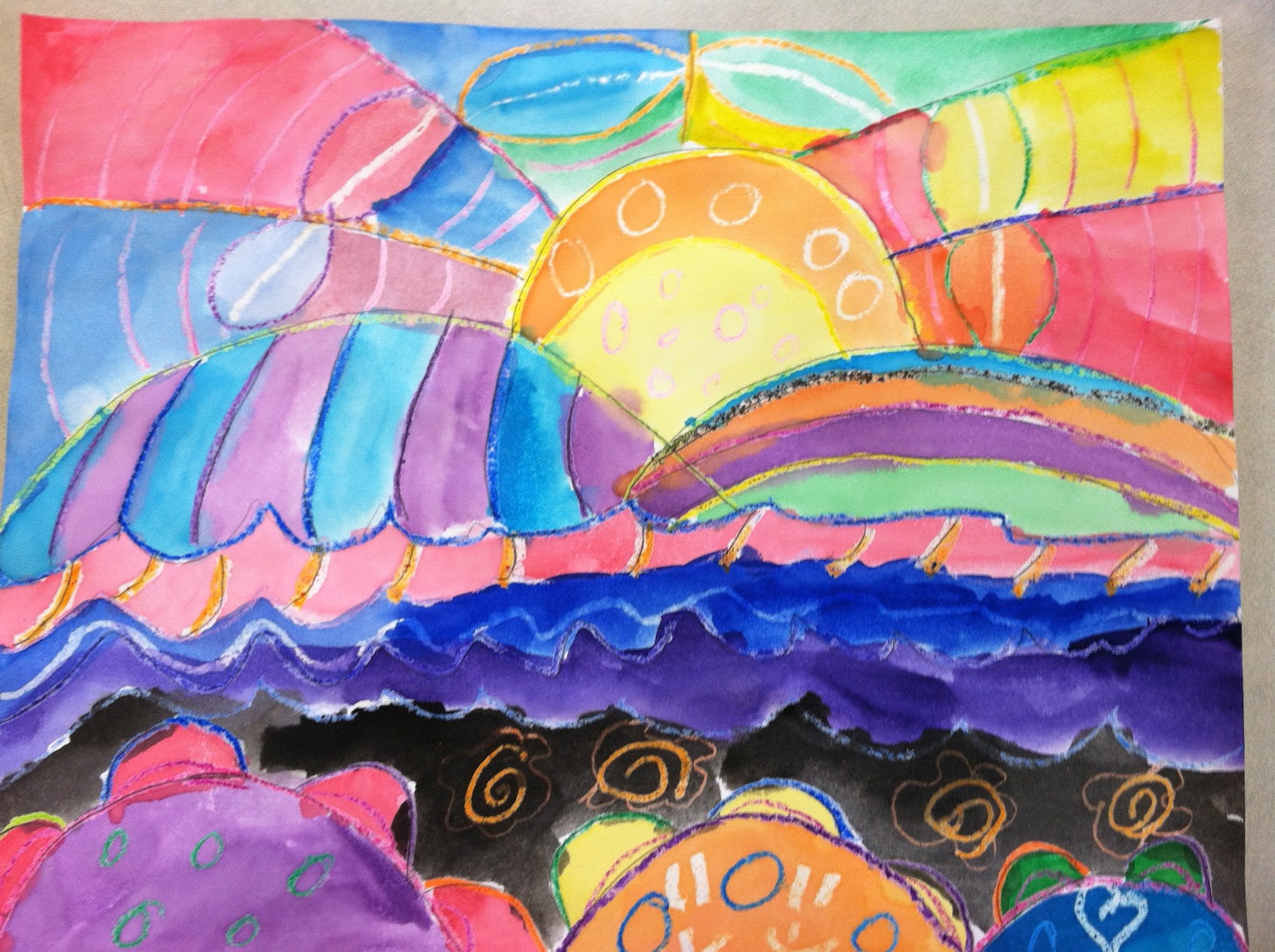 Teach Art and Create: 4th Grade Landscapes
