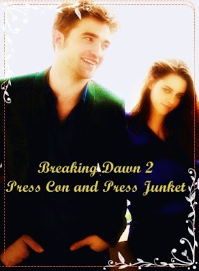 Rob and Kristen Breaking Dawn 2 Press Con and Press Junket