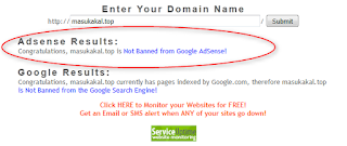 cara cek situs yang di banned adsense | blog cara cek situs yang di banned adsense | blog