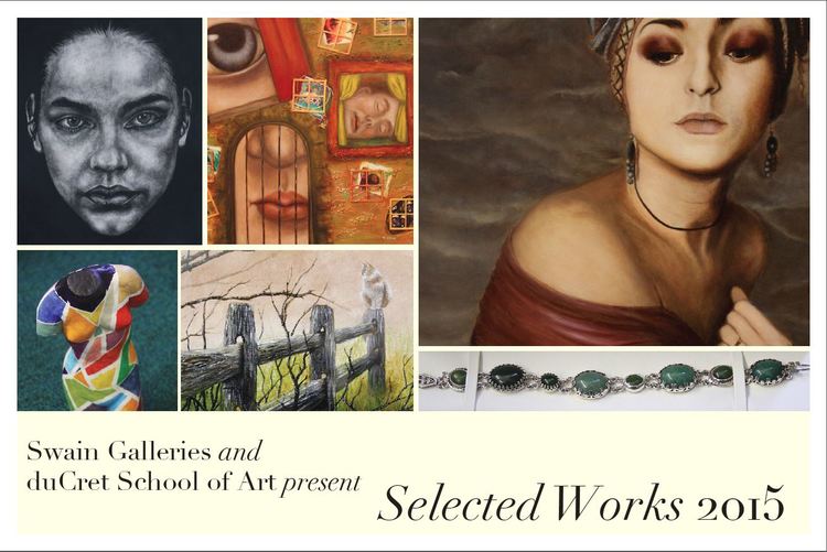 duCret Artist Pipeline Swain's Art Gallery 'Selected Works' Exhibition