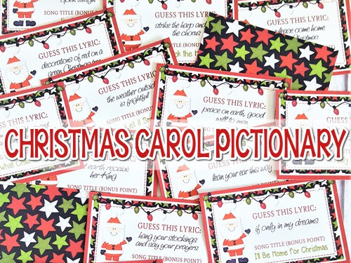 Christmas Carol Pictionary REFRESH!
