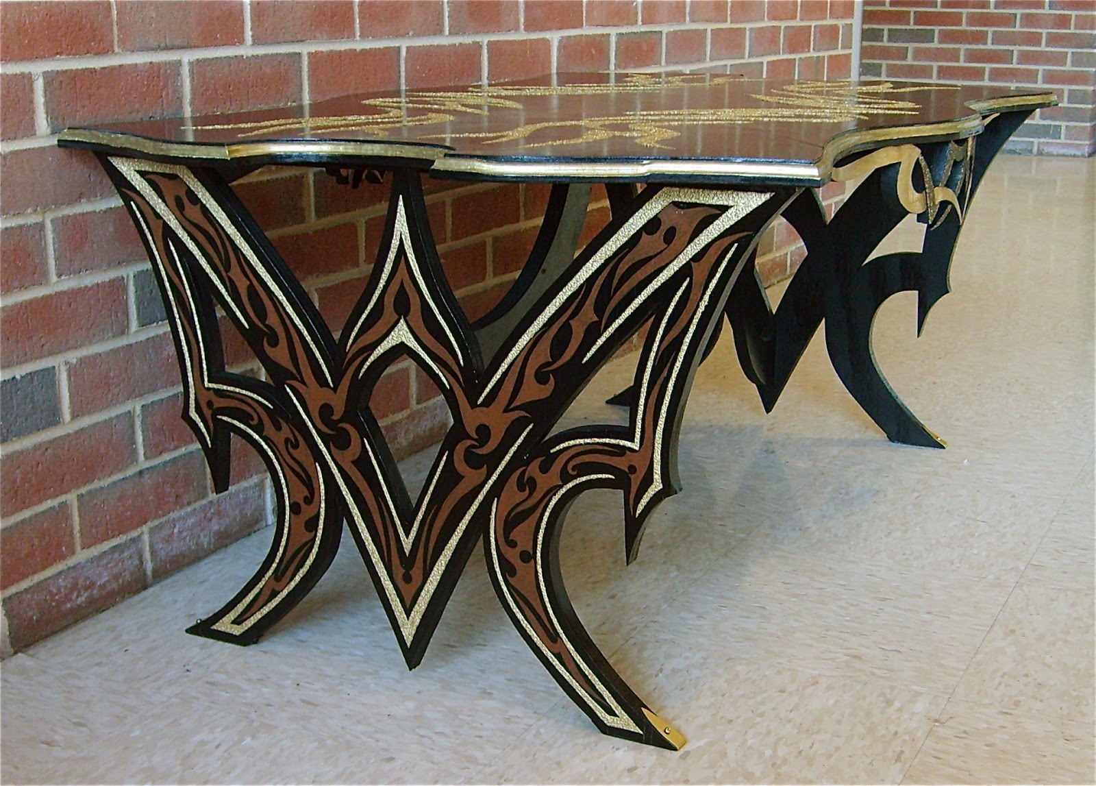 Tribal Tattoo Furniture Tribal Tattoo Coffee Table